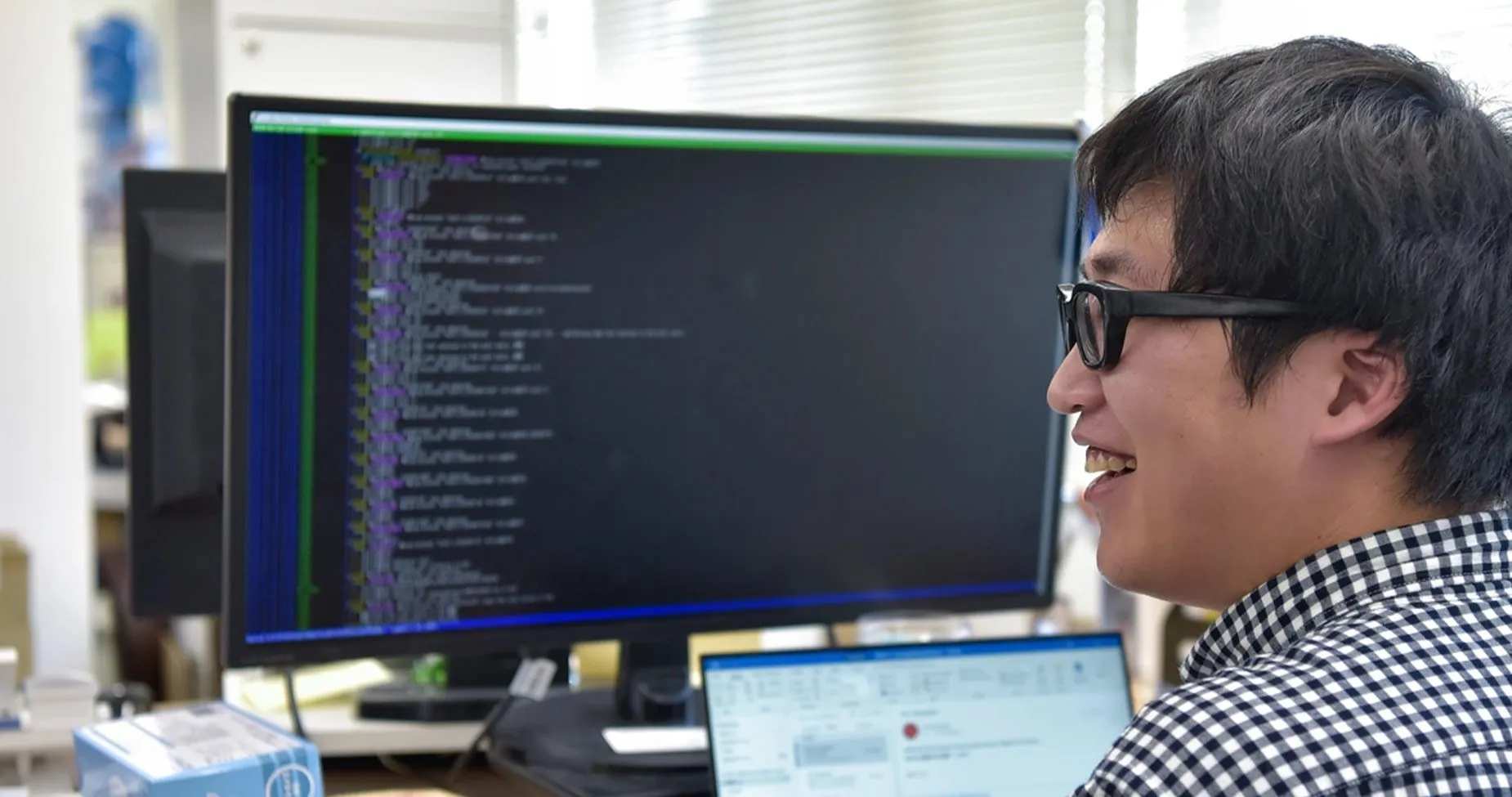 社内 SE の席